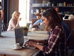 Starbucks & Work Space